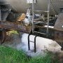 La vanne présente une fuite importante