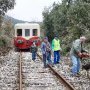Débroussaillage de la ligne