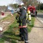 Un des premiers sapeurs-pompiers arrivé sur les lieux